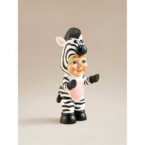 George Home Zebra Gnoah Gnome 10.5x10x25.5cm
