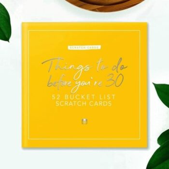Gift Republic Things To Do Before You're 30 Scratch Cards