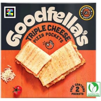 Goodfella's Triple Cheese Pizza Pockets (2 x 250g)