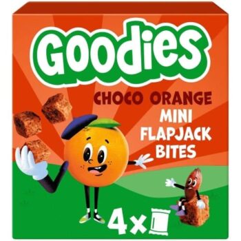 Goodies Choco Orange Mini Flapjack Bites (4 x 23g)