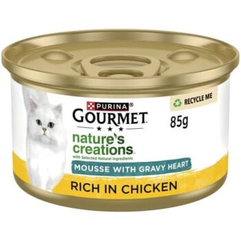 Gourmet Natures Creations Cat Food Chicken Mousse (85g)
