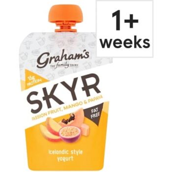 Graham's Skyr Passion Fruit Mango Papaya Yogurt (150g)