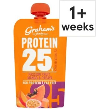 Graham's The Family Dairy High Protein Passion Fruit Mango & Papaya (25g, 200g)