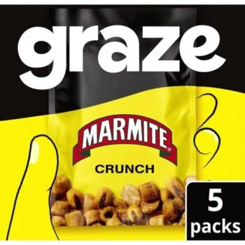 Graze Crunch Multipack Marmite (5 x 22.5g)