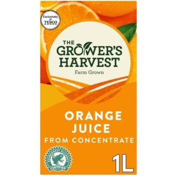 Grower's Harvest Orange Juice Smooth