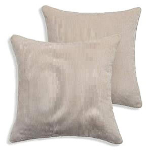 Habitat Cord Cushion Cover Oatmeal 43x43cm