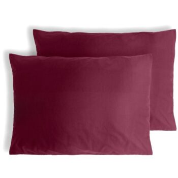 Habitat Cotton Rich Berry Pillow Case
