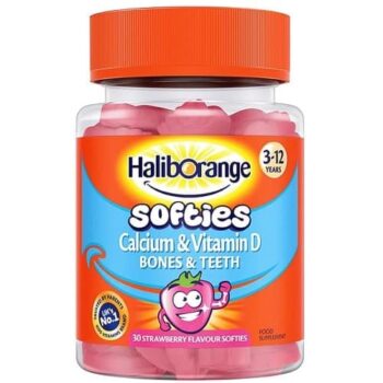 Haliborange Kids Calcium & Vitamin D Softies Strawberry Flavour (30)