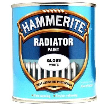 Hammerite Radiator Enamel Gloss White (500ml)