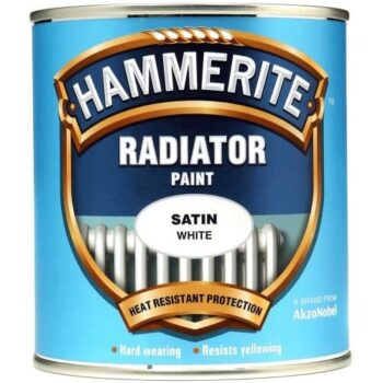 Hammerite Radiator Enamel Satin White (500ml)