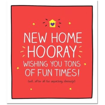 Happy Jackson New Home Hooray Card