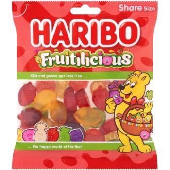Haribo Fruitilicious Fruit Gums (150g)