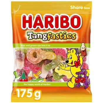 Haribo Tangfastics Sweets Sharing Bag (175g)