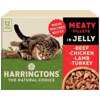 Harringtons Meaty Selection in Jelly Wet Cat Food Multipack (12 x 85g)
