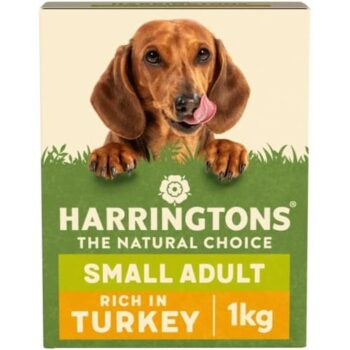 Harringtons Small Adult Dry Dog Food Turkey & Rice (1kg)