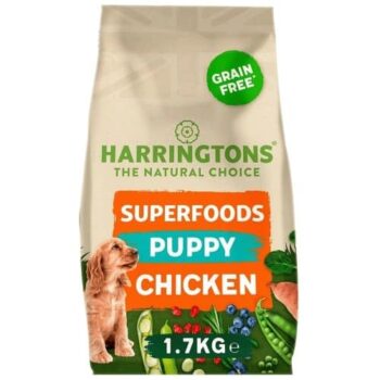 Harringtons Superfoods Dry Puppy Dog Food Chicken & Veg (1.7kg)