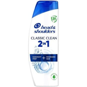 Head & Shoulders Classic Clean 2in1 Anti Dandruff Shampoo (330ml)