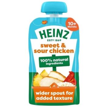 Heinz By Nature Sweet & Sour Chicken Baby Food Pouch 10+ Months (180g)