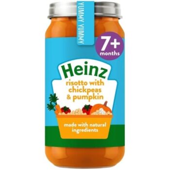 Heinz Risotto with Chickpeas & Pumpkin Baby Food Jar 7+ Months (200g)
