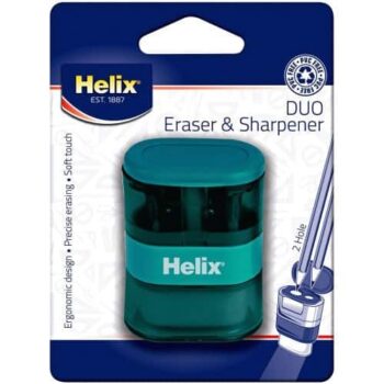 Helix Duo Eraser And Sharpener