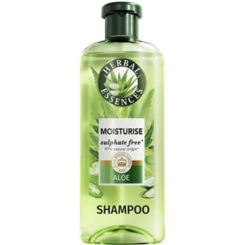 Herbal Essences Aloe Moisturise Shampoo to Hydrate and Nourish Very Dry Hair (350ml)