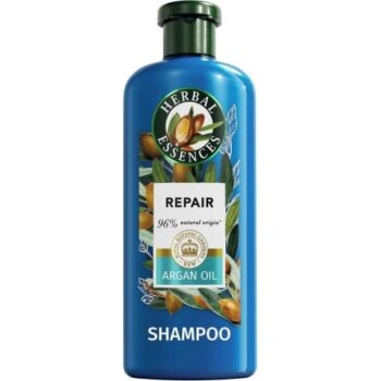 Herbal Essences Argan Oil Repair Shampoo to Nourish Damaged Hair Silicone Free (350ml)
