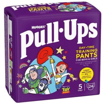 Huggies Pull-Ups Explorers Boy Nappy Pants Size 4-5+ Disney Cars (24)