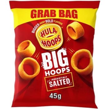 Hula Hoops Big Hoops Salted Grab Bag Crisps (45g)