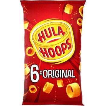 Hula Hoops Original Multipack Crisps (6 x 24g)