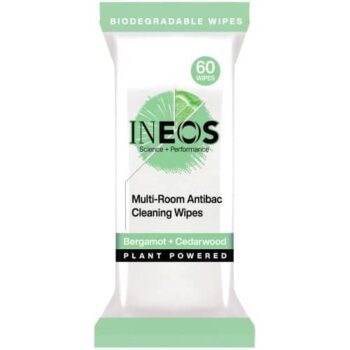 INEOS Antibac Multi-Room Wipes Bergamot + Cedarwood 60