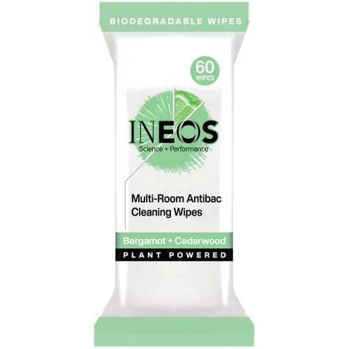 INEOS Antibac Multi-Room Wipes Bergamot + Cedarwood 60