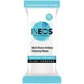 INEOS Antibac Multi-Room Wipes Sea Minerals + Wild Jasmine 60