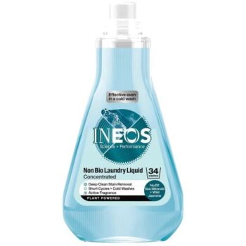 Ineos Non Bio Laundry Liquid Sea Minerals + Wild Jasmine 33 Washes (1 Litre)