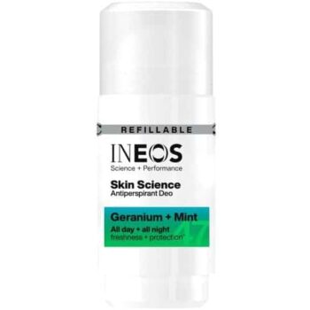 INEOS Skin Science Geranium + Mint Antiperspirant Deodorant Roll On (50ml)