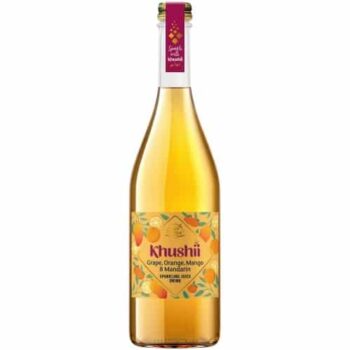 Isla Delice Khushii Grape Orange Mango & Mandarin Sparkling Juice Drink (750ml)