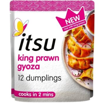 itsu king prawn gyoza dinner dumplings (12 x 234g)