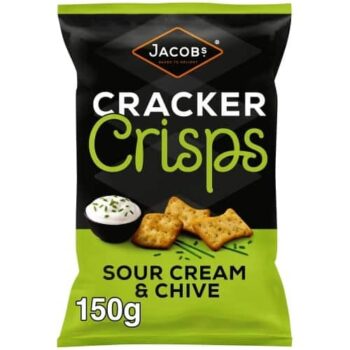 Jacob's Cracker Crisps Sour Cream & Chive (150g)