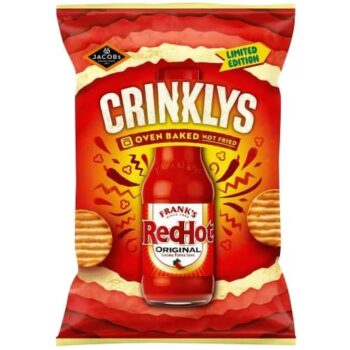 Jacob's Crinklys Frank's RedHot (150g)