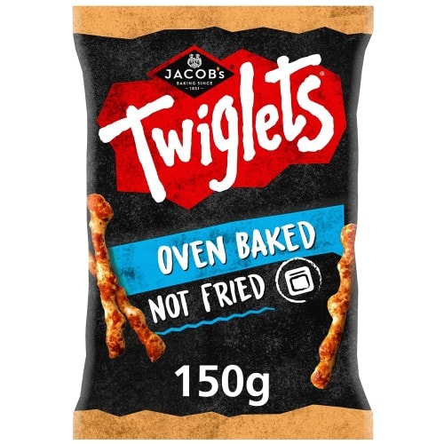 Jacob's Oven Baked Twiglets Original Sharing Snacks (150g)