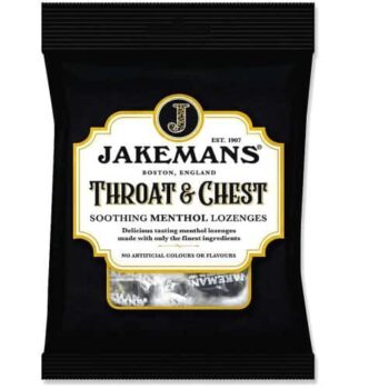 Jakemans Throat & Chest Soothing Menthol Lozenges (160g)