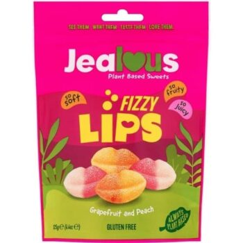 Jealous Fizzy Lips Grapefruit & Peach