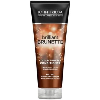 John Frieda Brilliant Brunette Colour Protecting Moisturising Conditioner (250ml)