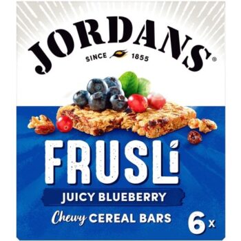 Jordans Blueberry Burst Frusli Cereal Bars (6 x 30g)