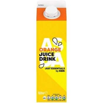 JUST ESSENTIALS by ASDA Orange Juice Drink (1 Litre)