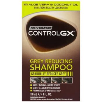 Just For Men Control GX Grey Reducing Shampoo with Aloe Vera (118ml)