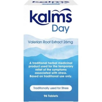 Kalms Day Valerian Root Extract Tablets (96 x 26mg)