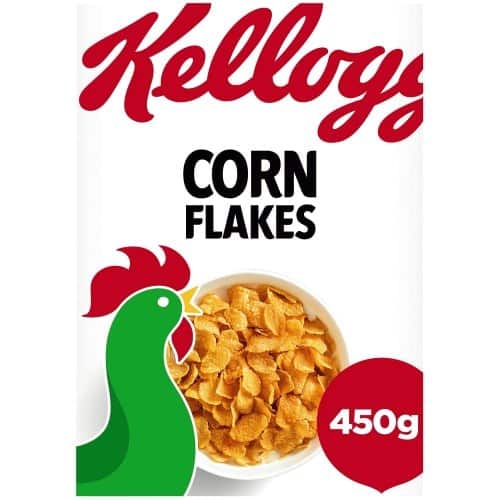 Kellogg's Corn Flakes Breakfast Cereal (450g)
