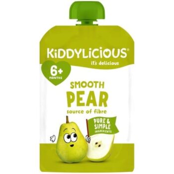 Kiddylicious Smooth Pear 6+ Months (100g)