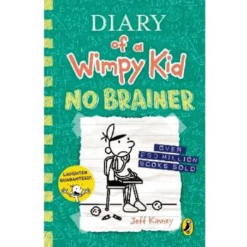 Kids Diary of a Wimpy Kid: No Brainer by Jeff Kinney