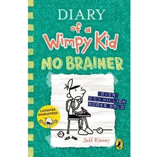 Kids Diary of a Wimpy Kid: No Brainer by Jeff Kinney